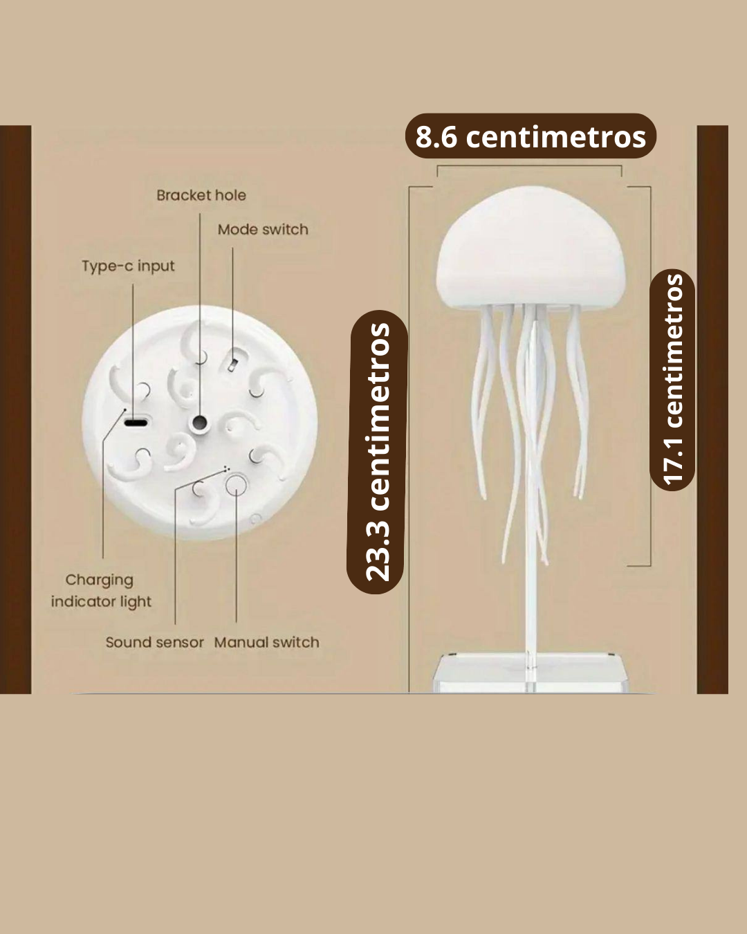LAMPARA DE MEDUSA